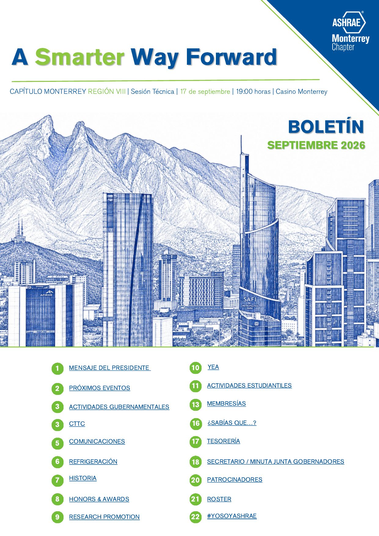 Portada del Boletín Septiembre 2026
